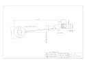 カクダイ 6603-25 商品図面 単式ボールタップ(ポリ玉) 商品図面1