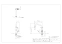 カクダイ 700-737-AB 商品図面 施工説明書 立水栓 ｵｰﾙﾄﾞﾌﾞﾗｽ 商品図面1