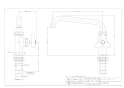 カクダイ 700-763-13 商品図面 立形自在水栓 商品図面1