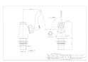 カクダイ 700-797-20QR 商品図面 厨房用立形自在水栓本体 商品図面1