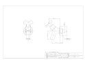 カクダイ 701-215-13 商品図面 ガーデン用水栓 アンティーク 商品図面1