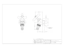 カクダイ 701-315K-13 商品図面 ガーデン用水栓 商品図面1