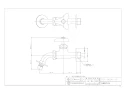 カクダイ 701-900K-13 商品図面 洗濯機用水栓 商品図面1