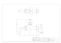 カクダイ 7015-13 商品図面 万能ホーム水栓 商品図面1
