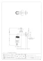 カクダイ 703-000-13 取扱説明書 商品図面 カップリング付き横水栓(バキュームブレーカ) 商品図面1