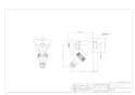 カクダイ 703-202-13 商品図面 散水栓 商品図面1