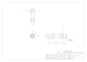 カクダイ 703-709-N 商品図面 施工説明書 横水栓 ﾆｯｹﾙﾒｯｷ 商品図面1