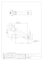 カクダイ 703-720-13 取扱説明書 商品図面 自閉横水栓 商品図面1