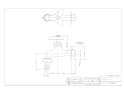 カクダイ 7030-13 商品図面 カップリング付き横水栓 商品図面1