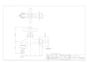カクダイ 7030FBP-13 商品図面 カラーカップリング付き横水栓 ブロンズ 商品図面1