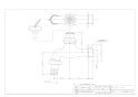 カクダイ 7031J-20 商品図面 共用カップリング付き横水栓(かぎ式) 商品図面1