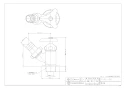 カクダイ 7032J-25 商品図面 散水栓 商品図面1