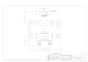カクダイ 704-127-13 商品図面 ガーデン用双口水栓 商品図面1