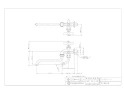 カクダイ 7042F-13 商品図面 双口自在水栓 商品図面1