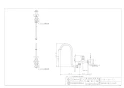カクダイ 706-002-13 商品図面 自在水栓(折りたたみ式) 商品図面1