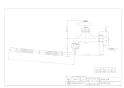 カクダイ 706-008-13X800 商品図面 厨房用自在水栓 商品図面1