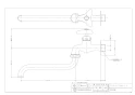 706-012HK-13 商品図面 自在水栓 商品図面1