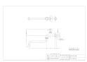 7062-13X240 商品図面 泡沫自在水栓 商品図面1