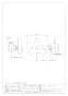 カクダイ 707-087-13 商品図面 厨房用横形自在水栓本体(どっか～ん) 商品図面1