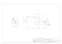 カクダイ 707-627-13 商品図面 厨房用横形自在水栓(どっか～ん) 商品図面1