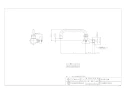 7072-13X170 商品図面 泡沫横形自在水栓 商品図面1