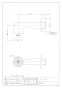カクダイ 710-040 商品図面 衛生水栓 商品図面1