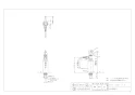 カクダイ 711-041-13 商品図面 消火器蛇口 商品図面1