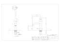 カクダイ 711-404-13 商品図面 ピノキーニ 商品図面1