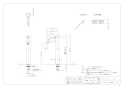 カクダイ 716-212-13 取扱説明書 商品図面 ｼﾝｸﾞﾙﾚﾊﾞｰ立水栓(ﾄｰﾙ) 商品図面1