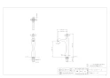 カクダイ 716-247-13 商品図面 立水栓(ﾄｰﾙ) 商品図面1