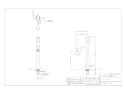 カクダイ 716-279 商品図面 立水栓(ﾄｰﾙ) 商品図面1
