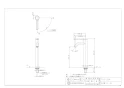 カクダイ 716-284 商品図面 立水栓(ﾄｰﾙ) 商品図面1