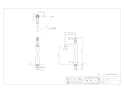 カクダイ 716-287-13 商品図面 立水栓(ﾄｰﾙ) 商品図面1