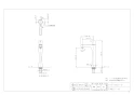 カクダイ 716-852-W 商品図面 立水栓(ﾄｰﾙ) ｺｯﾄﾝﾎﾜｲﾄ 商品図面1