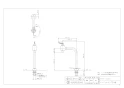 カクダイ 721-223 商品図面 エンジェルエッグ立水栓 商品図面1