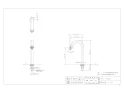 カクダイ 721-252 商品図面 衛生水栓(ﾐﾄﾞﾙ) 商品図面1