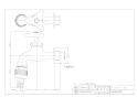 カクダイ 723-001-20 取扱説明書 商品図面 自動接手水栓 商品図面1