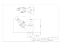 カクダイ 7232-20 商品図面 自動接手散水栓 商品図面1