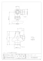 カクダイ 783-521-13 商品図面 ストレート形分岐金具胴体 商品図面1