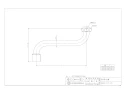 カクダイ 795-83-240 商品図面 泡沫Sパイプ(大) 240 商品図面1