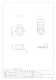 カクダイ 796-012 商品図面 フレキパイプ用フクロナット 20(16.8用) 商品図面1