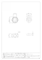 カクダイ 796-013 商品図面 フレキパイプ用フクロナット 20(16用) 商品図面1