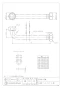 798-43X800 商品図面 水道用フレキパイプ(L型) 商品図面1