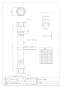 カクダイ 7985-20X200 商品図面 水道用フレキパイプ(ガイドつき) 商品図面1