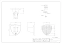 カクダイ 9320 商品図面 ハンドシャワーフック 商品図面1