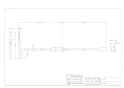 カクダイ 9607 商品図面 止水栓キー(直) 商品図面1