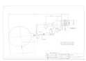 カクダイ 9644 商品図面 ロータンクボールタップ 商品図面1