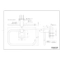 カワジュン SC-040-XC 取扱説明書 商品図面 タオルリング 商品図面1