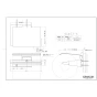 カワジュン SC-453-XC 取扱説明書 商品図面 ペーパーホルダー 商品図面1