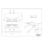 カワジュン SC-773-038 取扱説明書 商品図面 ペーパーホルダー 商品図面1